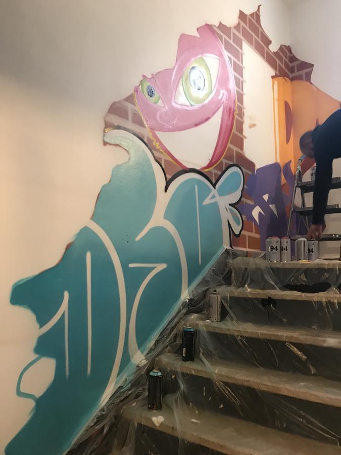 Street Art Hotel Rouen Buitenkant foto